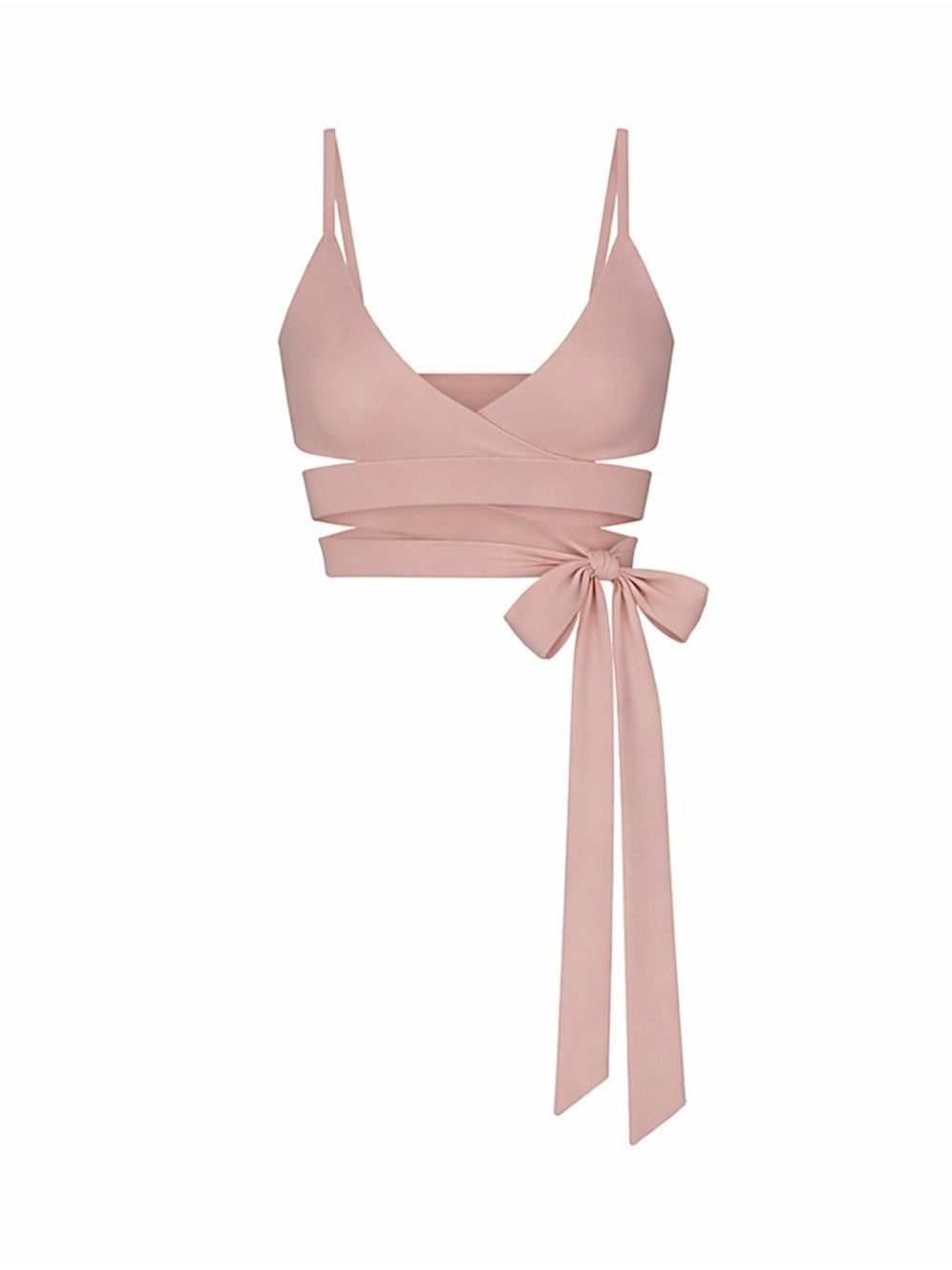 NWT Nike Skims Wrap Front Bra XS Himalayan Matte pink